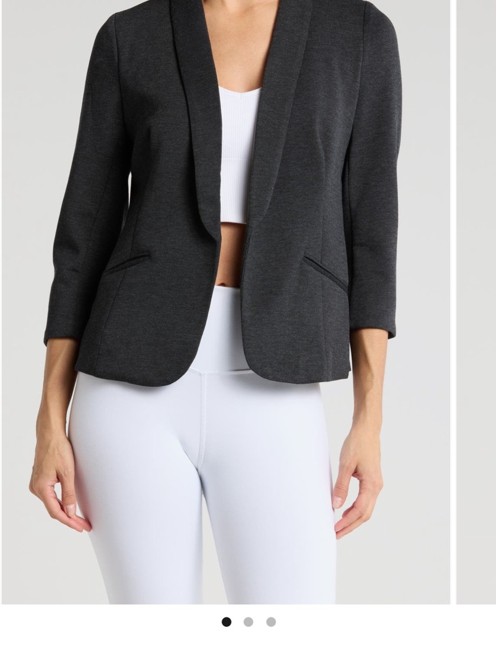 Yogalicious Women’s size XS Black Blazer